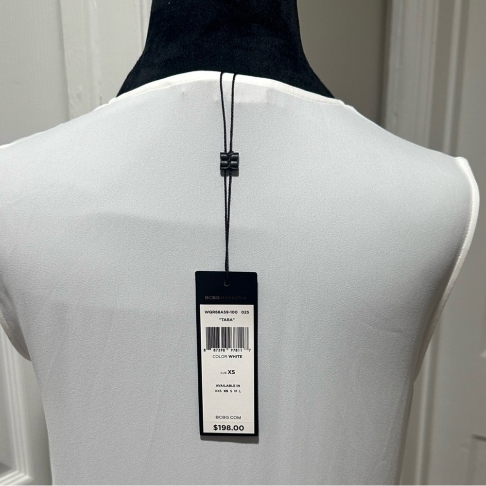 BCBGMaxAzria Asymmetrical White Dress - Picture 12 of 12